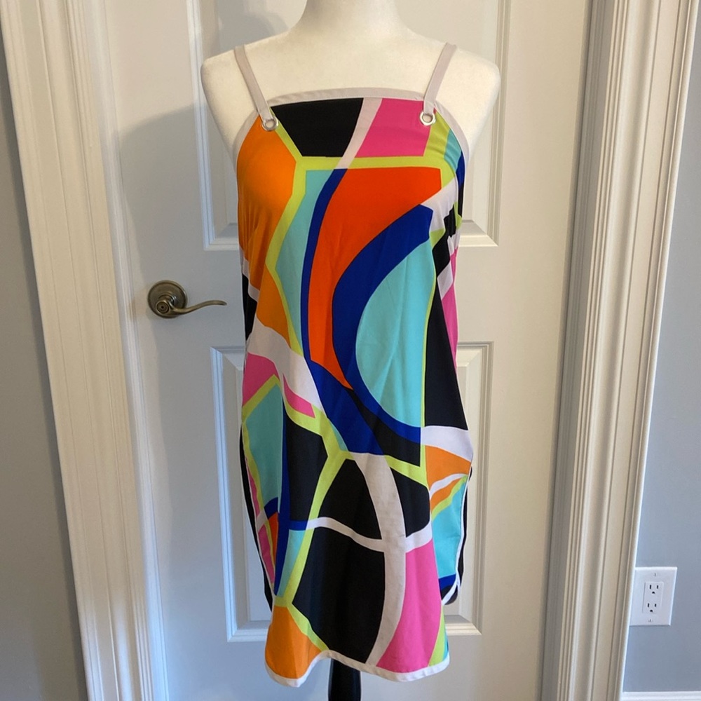 Cute Retro Style Fabletics Sundress or CoverUp. Size Medium.